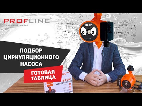Как выбрать циркуляционный насос #насос #profline