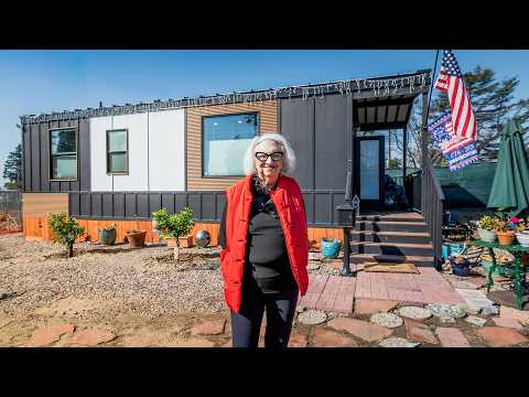 No Loft No Stairs: 88 Year Old's Tiny Home After Losing Everything