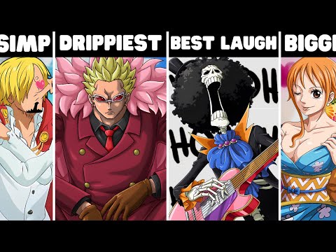 WEIRDEST Record Holders in One Piece!