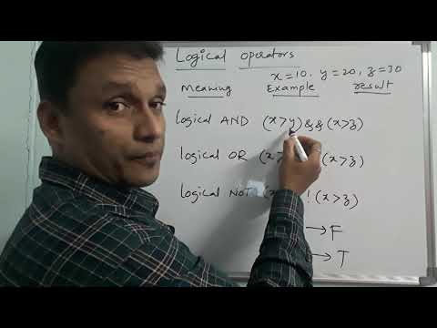 Logical operators in c | Operators in C Language | C Programming | in telugu | By Sudhakar Bogam