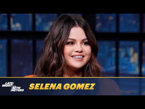 Selena Gomez Teaches Seth How to Correctly Apply Mascara