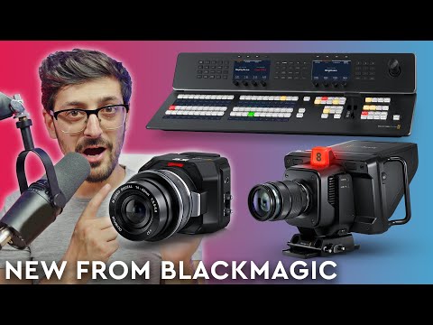 NEW Blackmagic Products at IBC 2023 | Cinema Camera 6K, Micro Studio 4K G2, iPhone App + More