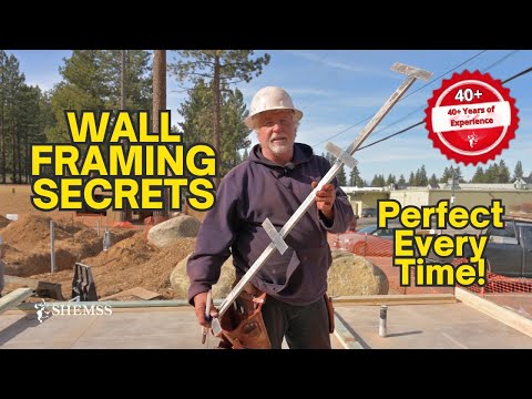 The Secret to Flawless Wall Framing Expert Tips from 40 + Years of Experience
