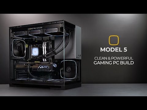 Clean Looks & Powerful PC Build | 9950X3D + RTX 5080 | Geometric Future Model 5 | T-Force Delta