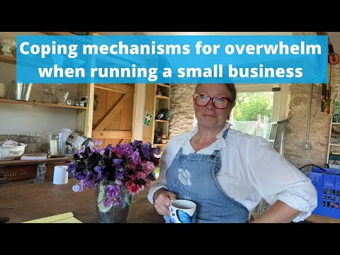 How I deal with feeling overwhelmed in my small home based business