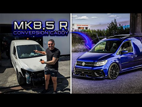 VW Caddy Mk4 Pan Roof Conversion | 1of1 V2 Golf R Rep Build by  TMG custom caddys
