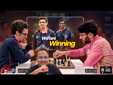 Don't miss the end | Fabiano Caruana vs Alireza Firouzja | Global Chess League 2025