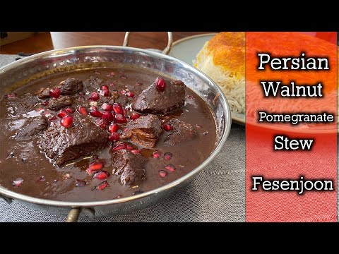 Fesenjoon | Persian Pomegranate and Walnut Stew