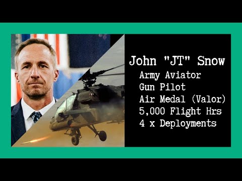 Combat Story (Ep 2): JT Snow AH-64 Apache Pilot & Standardization Instructor Pilot