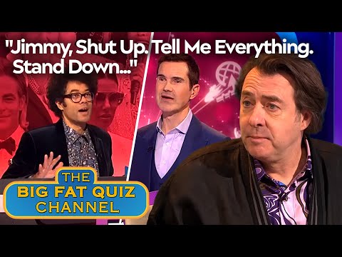 Richard Ayoade Gets Overly Excited About Chas & Dave Story | Big Fat Quiz