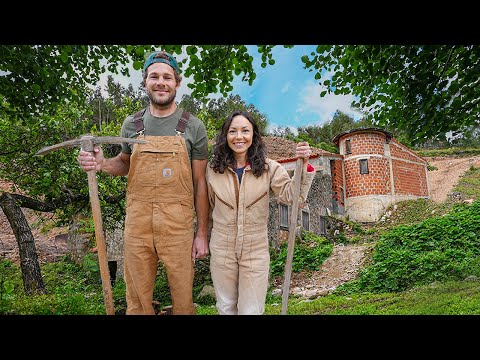 STUNNING 1 YEAR RENOVATION TIMELAPSE. Transforming a HISTORIC WATERMILL in Portugal 🏰