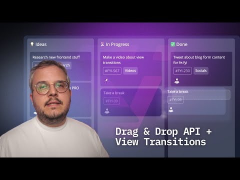 Effortlessly Animating a Drag & Drop Kanban Board With View Transitions