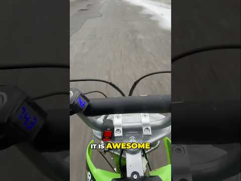 Walmart Dirt Bike at Full Speed!