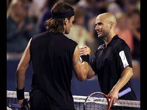 Cincinnati 2004 QF Agassi vs Moya