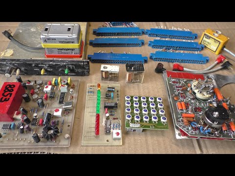 Imported radio components for profit and refining.