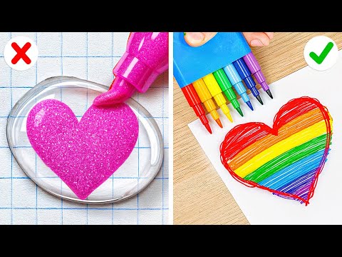 СТУДЕНТЫ ПРОТИВ УЧИТЕЛЕЙ | Арт-вызов и безумные школьные хаки с крутыми гаджетами от 123 GO!