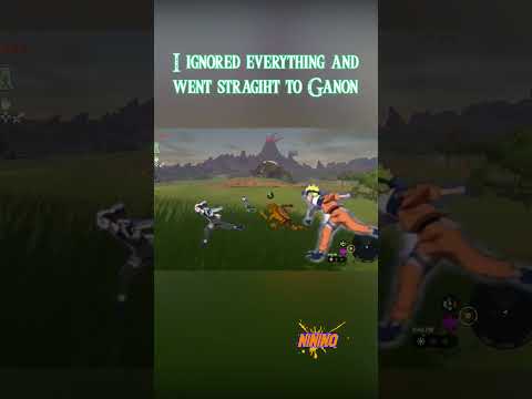 I avoided all distractions and went straight to Ganon in Tears of the Kingdom. @NiniNoUnlocked  #shorts