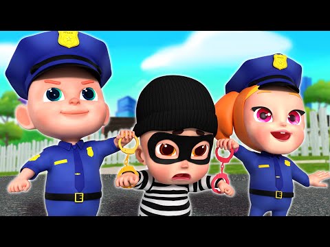 Policeman Keeps Everyone Safe | Police Officer Song | Rosoo Nursery Rhymes