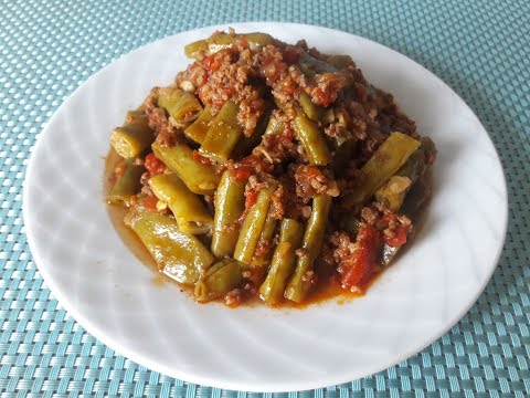 СТРУЧКОВАЯ ФАСОЛЬ С ФАРШЕМ ПО-ТУРЕЦКИ / ВСЕ ОЧЕНЬ ПРОСТО И ВКУСНО!