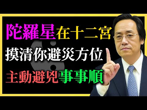 倪海廈：陀羅星在十二宮，摸清你避災方位，主動避兇事事順！你找對趨吉之道了嗎？#倪海廈#命理實證#陀羅星#趨吉避兇#命盤解析#命理#易經智慧#八字分析#命運自主