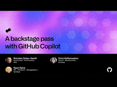 A backstage pass with GitHub Copilot - Universe 2022