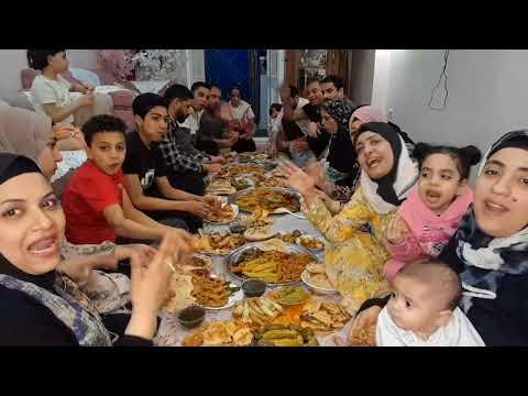 اكبر عزومه عملتها لاهل جوزي على15فرخه بوزن30ك واكبر حلل محشي مشكل في مصر اول مره يجو بتنا الجديد💃