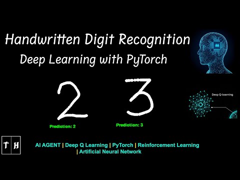 Handwritten Digit Recognition App in Python | Deep Learning with PyTorch & Pygame