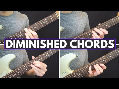 How To Use Diminished Chords Musically On Guitar