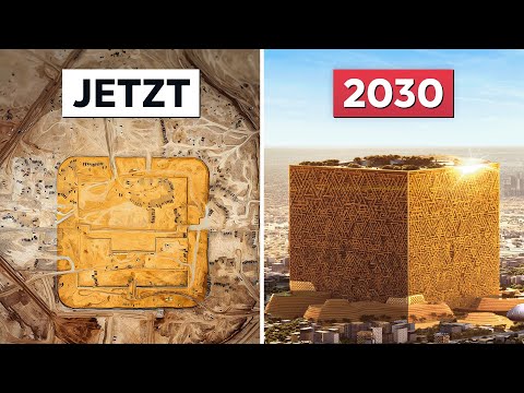 Der Bau vom Mega-Cube hat tatsächlich begonnen