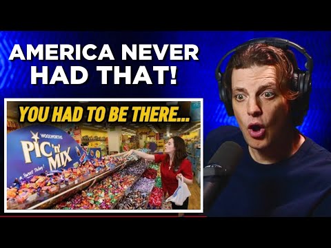 American Reacts to 15 Forgotten Things From 1980's Britain!