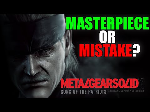I Played Metal Gear Solid 4 For The First Time, And I Have Some Thoughts...