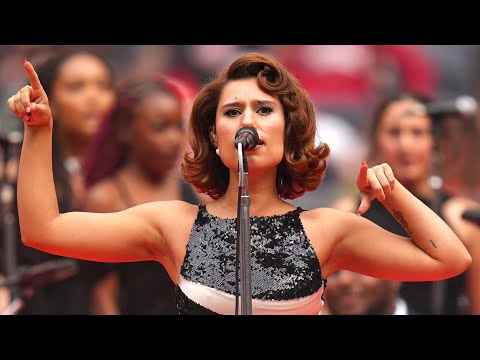 RAYE - WHERE IS MY HUSBAND! / I Know You’re Hurting (NFL London Game FULL Halftime Show).