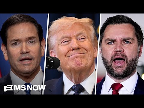 Marco or JD? Trump weighing both Rubio and Vance as 2028 contenders