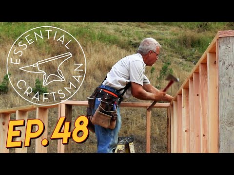 Framing: Crown Plate, Toe Nails, Lifting & Bracing Ep.48
