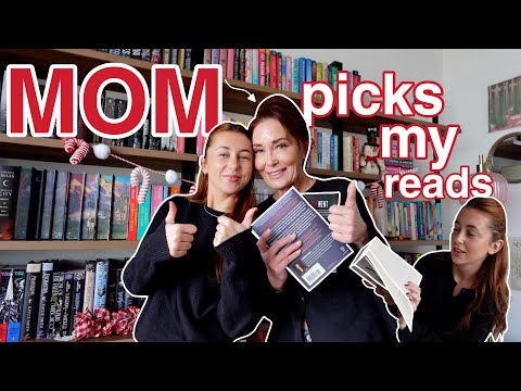 my mom picks the books i read 👩‍👧📖 *bookmas day 8*