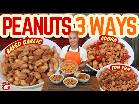 PERFECT IPANG-NEGOSYO! PEANUTS “MANI” 3 WAYS | Chef RV