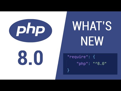 What's new in PHP 8.0