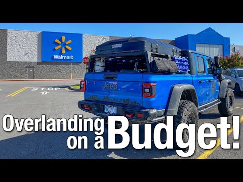 Overlanding Gear Shopping at Walmart - Overlanding on a Budget