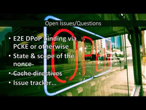 DPoP: Current status & next steps