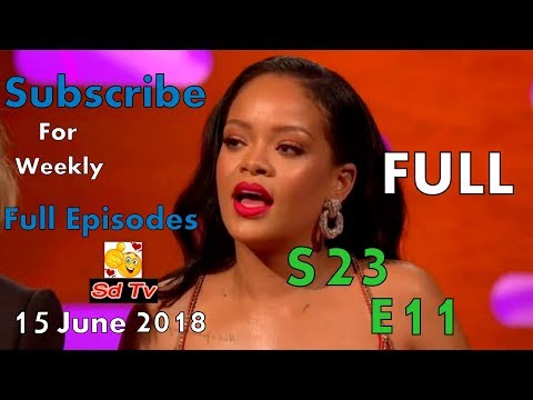 FULL Graham Norton Show S23E11 Sandra Bullock, Cate Blanchett, Rihanna, Helena Carter, Sarah Paulson