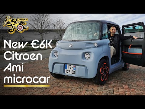 Why the new Citroen Ami is the EV city bubble car 14 year olds can drive // The Late Brake Show