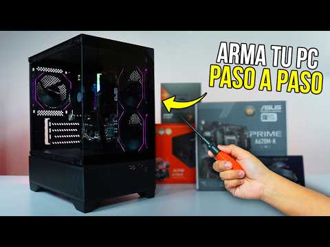 Cómo Ensamblar una PC Básica PASO A PASO desde CERO 🔧  Guía 2025 BIEN EXPLICADA