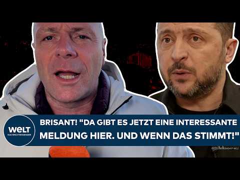 UKRAINE-KRIEG: Brisant! "Da gibt es jetzt eine interessante Meldung hier. Und wenn das stimmt!"