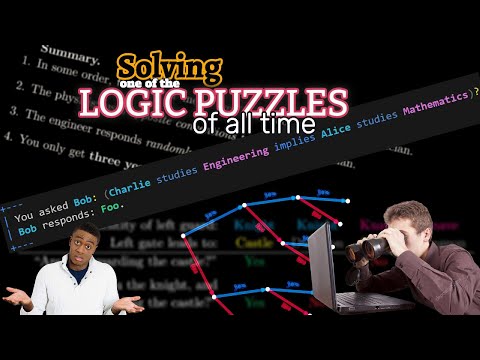 Solving one of the logic puzzles of all time!