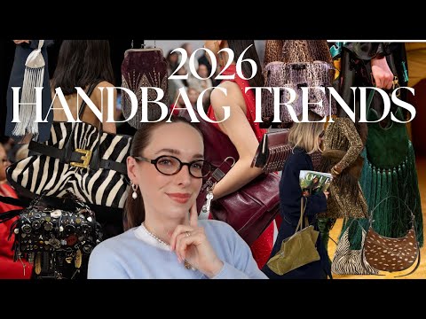 Top 10 Handbag Trends for 2026 You Need to Know | What trending bag styles to wear & buy this year