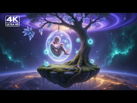432Hz Celestial Rebirth | Deep Sleep Healing to Cleanse Energy, Reconnect with the Universe