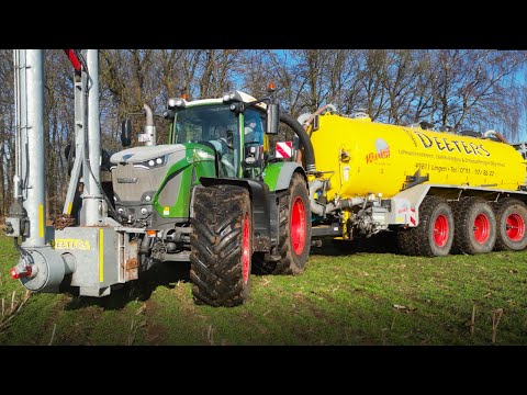 Gülle fahren 2025!! Mit Fendt & JohnDeere Traktoren im Emsland