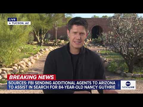 FBI to send additional troops to aid in search for Nancy Guthrie