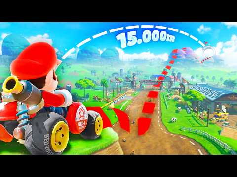 Kann man Mario Kart WORLD in EINER LINIE durchqueren?