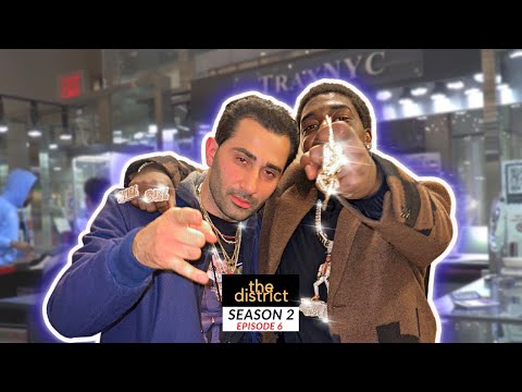 KODAK BLACK REACTS TO TRAXNYC VULTURE RING | DIAMONDS VS GOLD | The District S.2 Ep.6